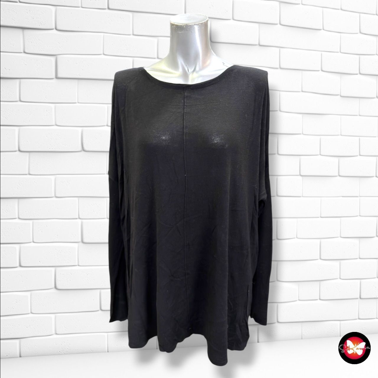 **HOY** Jersey de manga larga H&amp;M color Negro Talla L (grande)