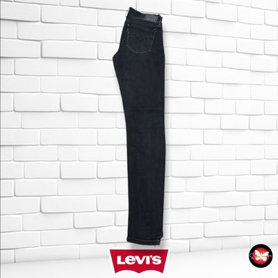 **HOY** Pantalón 710 SUPER SKINNY LEVI’S color Negro vaquero Talla S/M (W27)