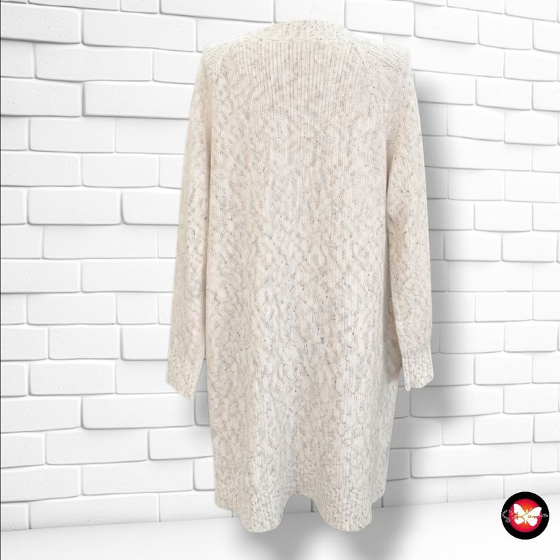 **HOY** Chaqueta de punto SOYACONCEPT color Blanco y marrón Talla M