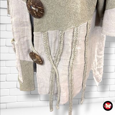 **HOY** Chaqueta de punto de manga corta ZELE color Cemento Talla L