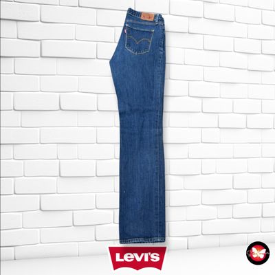**HOY** Pantalón 714 STRAIGHT LEVI’S color Azul vaquero oscuro Talla S/M (W27)