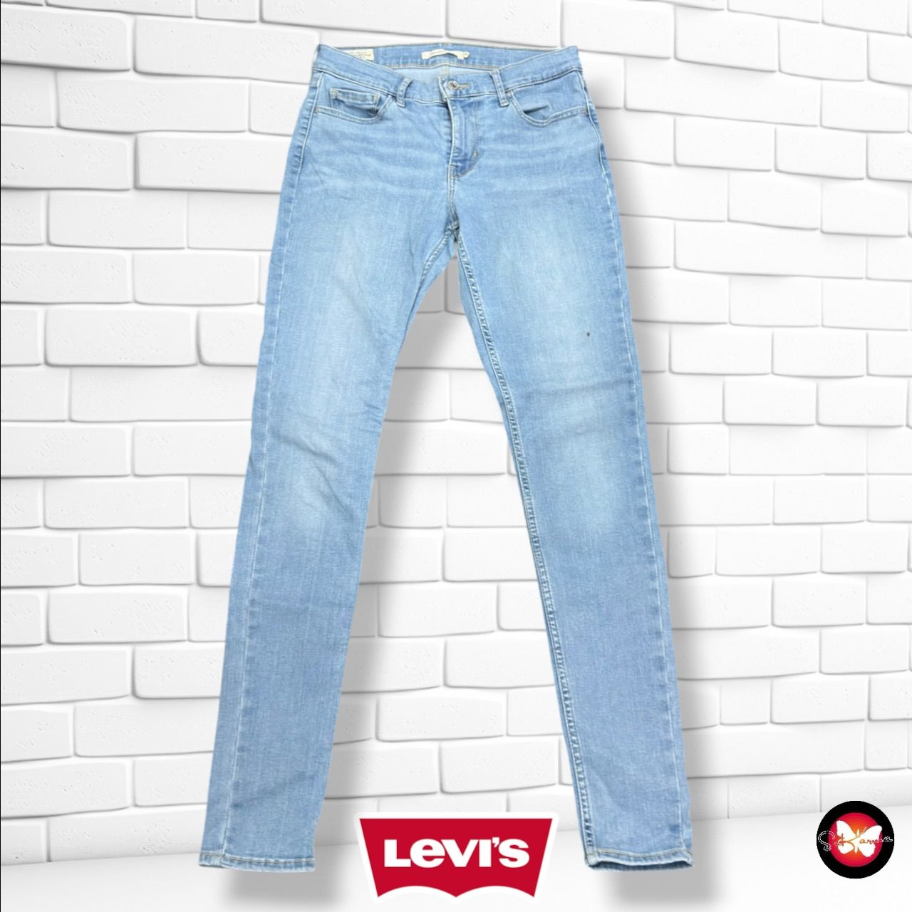 **HOY** Pantalón 710 SUPER SKINNY LEVI’S color Azul vaquero Talla M (W28)