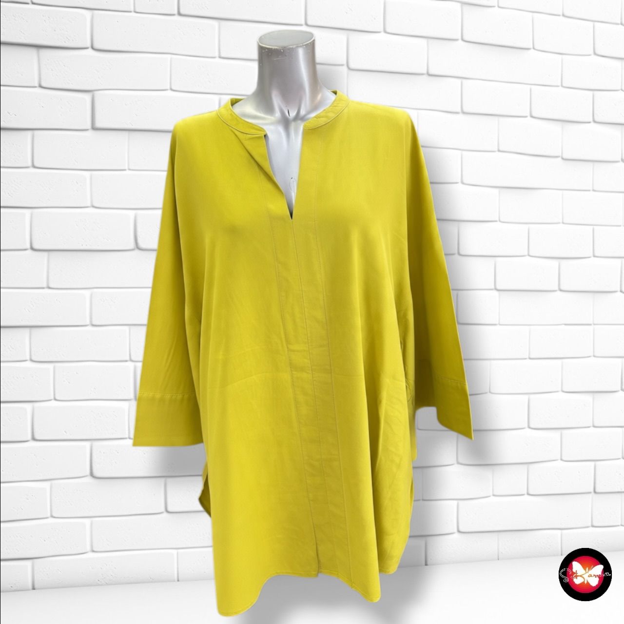 **HOY** Blusa de media manga C&amp;A color Pistacho Talla 48