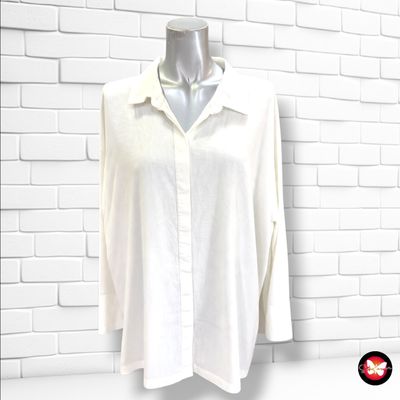 **HOY** Camisa de manga larga BLUE MOTION color Blanco Talla 48/50