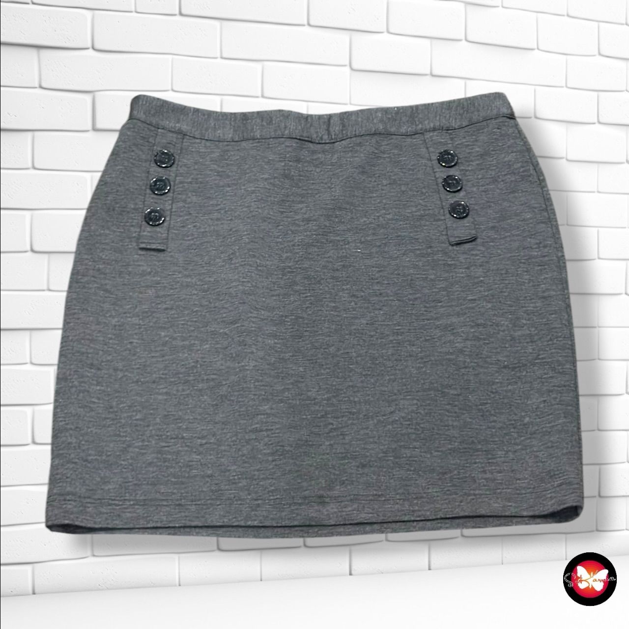 **HOY** Falda GINA BENOTTI color Gris Talla 46