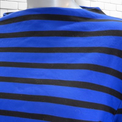 **HOY** Sudadera de rayas KATESTORM color Azul y negro Talla XXL