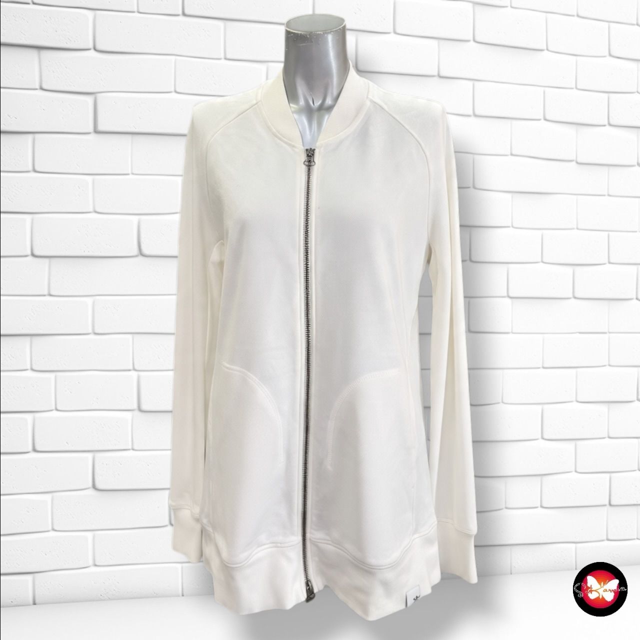 **HOY** Chaqueta sudadera ADIDAS color Blanco Talla M
