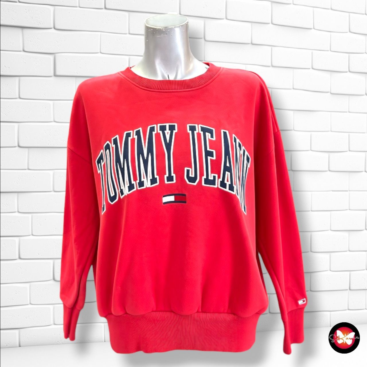 **HOY** Sudadera TOMMY HILFIGER color Rojo Talla L