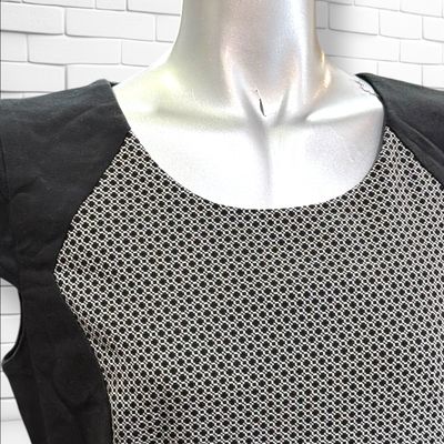 **HOY** Vestido office ORSAY color Negro y blanco Talla 38