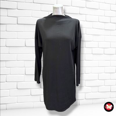 **HOY** Vestido de manga larga  color Negro Talla ÚNICA
