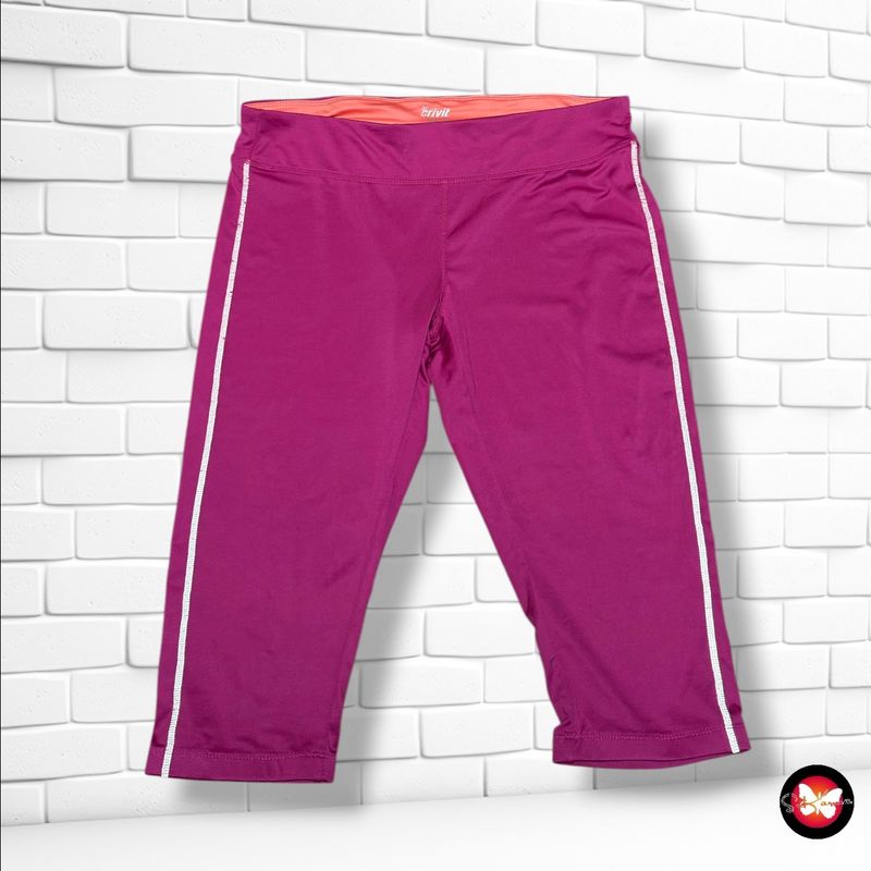 **HOY** Mallas deportivas piratas CRIVIT color Magenta Talla 44/46