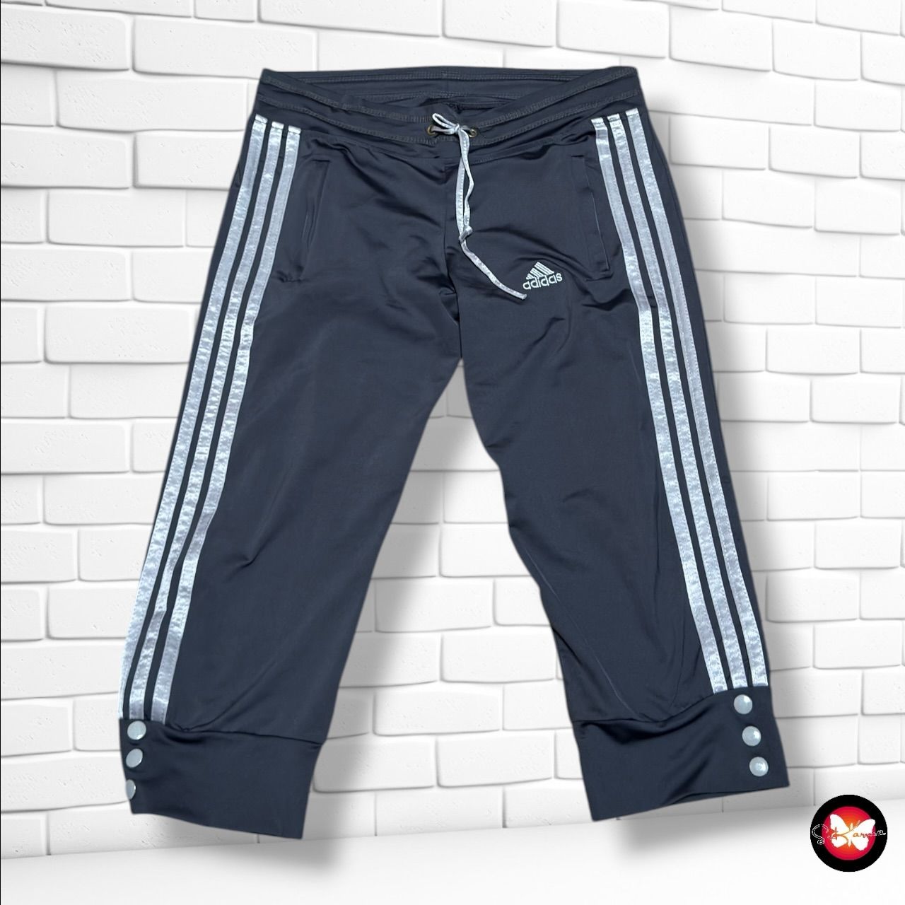 **HOY** Pantalón pirata deportivo  color Gris Talla XL