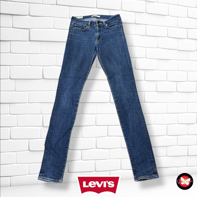 **HOY** Pantalón 721 HIGH RISE SKINNY LEVI’S color Azul vaquero oscuro Talla S/M (W27)