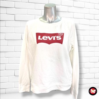 **HOY** Sudadera LEVI’S color Blanco Talla M