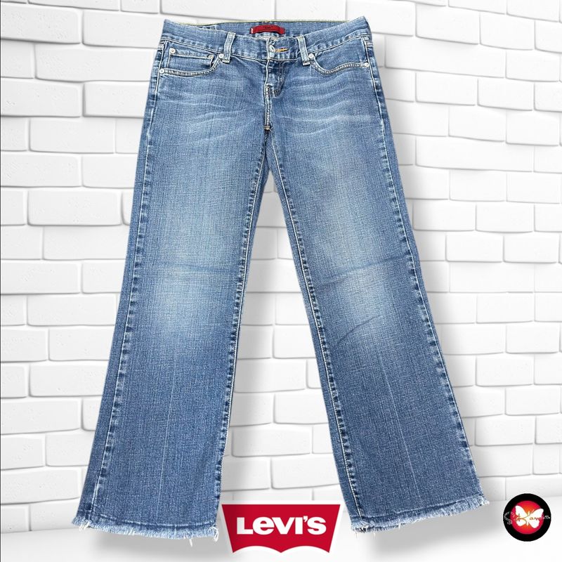 **HOY** Pantalón “EVE” SQUARE CUT , STRAIGHT LEG LEVI’S color Azul vaquero Talla M/L (W29)