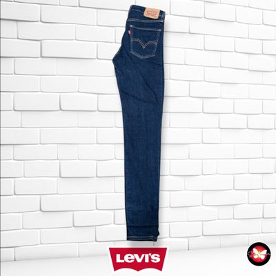 **HOY** Pantalón MILE HIGH SUPER SKINNY LEVI’S color Azul vaquero oscuro Talla M (W28)