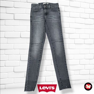 **HOY** Pantalón 710 SUPER SKINNY LEVI’S color Gris vaquero Talla XS (W24)