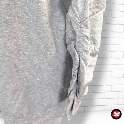 **HOY** MAXI Sudadera con mangas fruncidas FB SISTER color Gris Talla XL