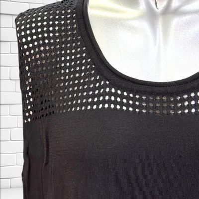 **HOY** Jersey sin mangas ELENA MIRÓ color Negro Talla XXL