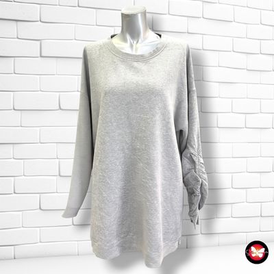 **HOY** MAXI Sudadera con mangas fruncidas FB SISTER color Gris Talla XL