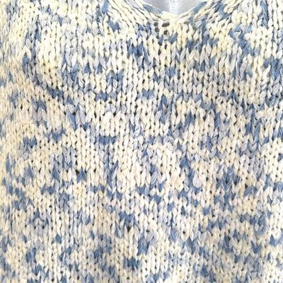 **HOY** Jersey de manga larga TCM color Crema y celeste Talla 44/46