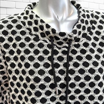 **HOY** Sudadera de lunares LIBERTY color Negro y blanco Talla L
