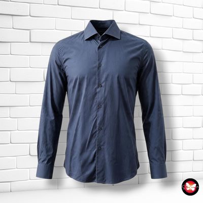**HOY** Camisa SLIM FIT · TOMMY HILFIGER color Azul marino Talla Hombre 41/16