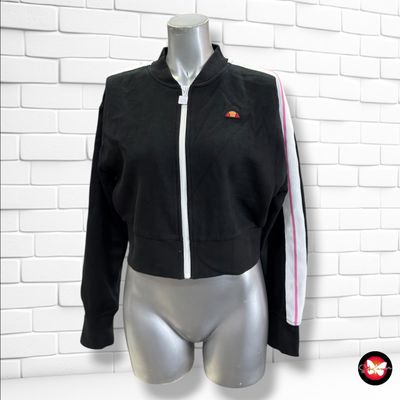 **HOY** Chaqueta sudadera cropped ELLESSE color Negro Talla 40