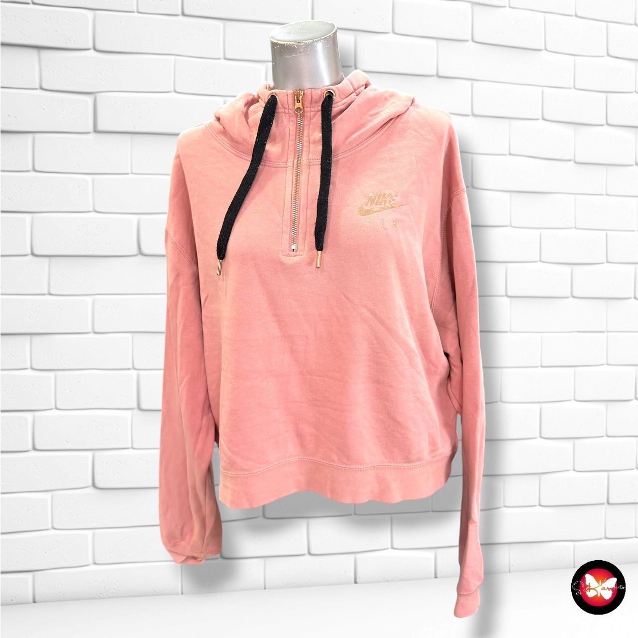 **HOY** Sudadera  NIKE color Rosa viejo Talla L