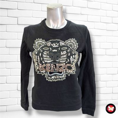 **HOY** Sudadera con pedrería KENZO color Negro Talla XS