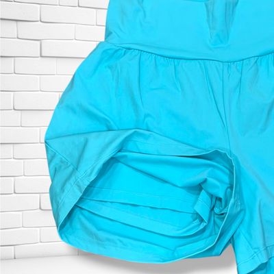 **HOY** Short deportivo con mallitas HALARA color Turquesa Talla L