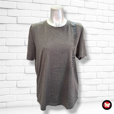 **HOY** Camiseta deportiva  color Gris y negro Talla L
