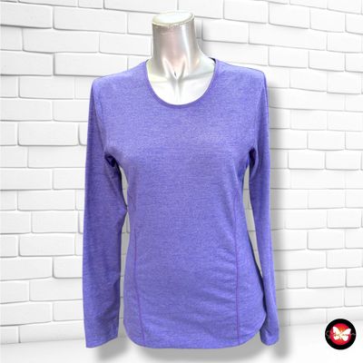 **HOY** Camiseta deportiva de manga larga TCHIBO color Violeta Talla S