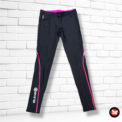 **HOY** Mallas deportivas SKINS color Negro y magenta Talla M (pequeña)