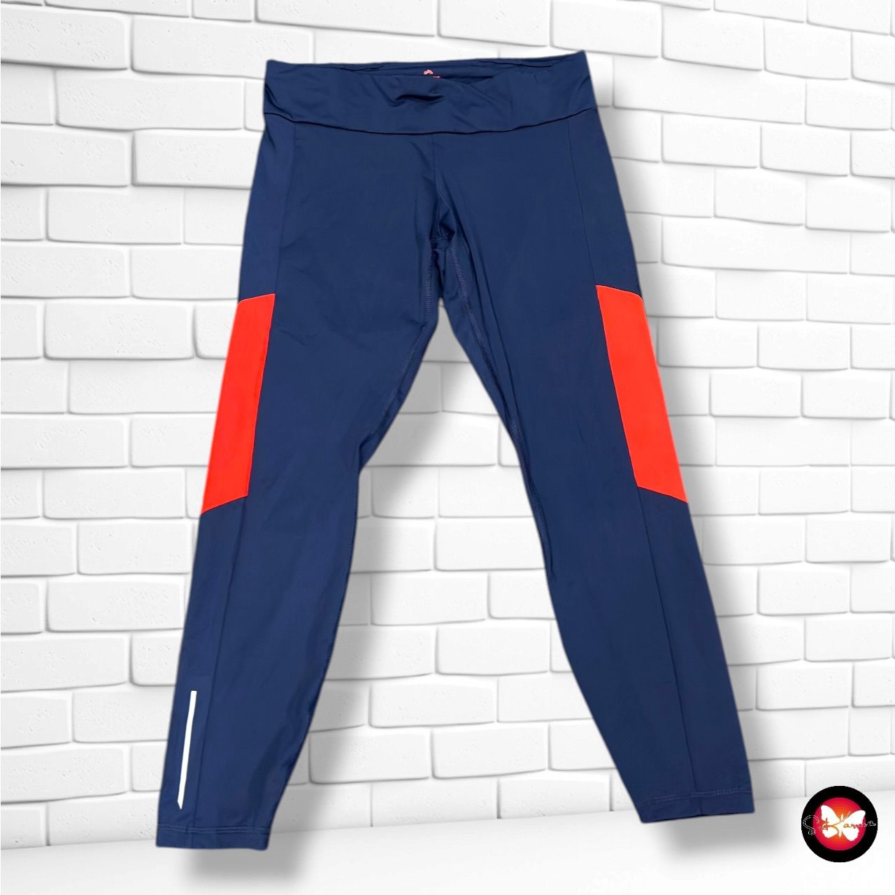 Mallas deportivas CRIVIT color Azul y rojo Talla 40/42