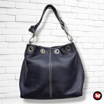 **HOY** Bolso de hombro de piel  color Azul Talla GRANDE