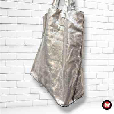 **HOY** Bolso de hombro  color Plateado Talla GRANDE