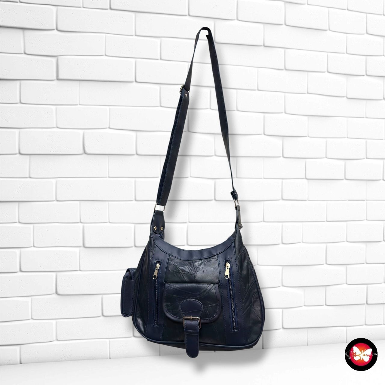 **HOY** Bolso bandolera  color Azul Talla MEDIANO