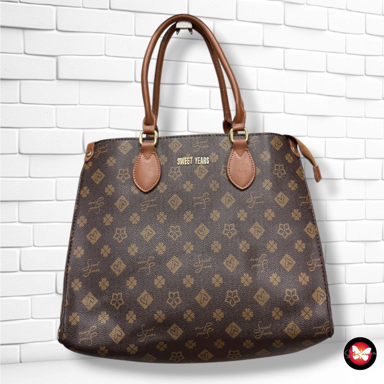 **HOY** Bolso de hombro SWEET YEARS color Marrón Talla GRANDE