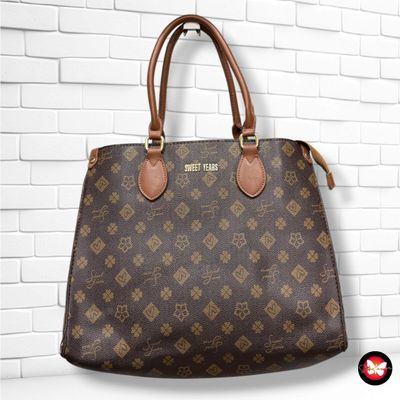 **HOY** Bolso de hombro SWEET YEARS color Marrón Talla GRANDE