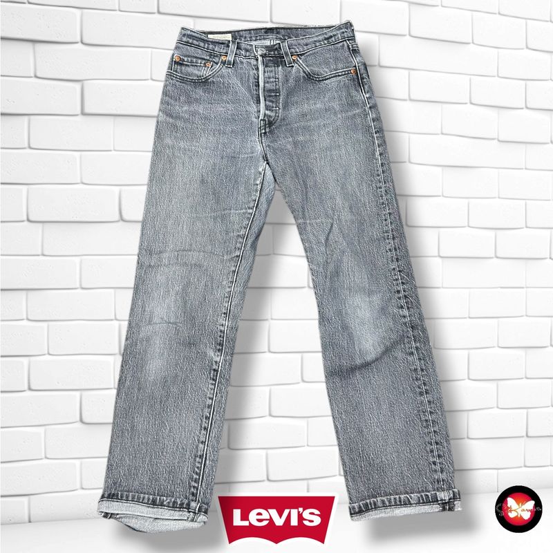 **HOY** Pantalón 501 LEVI’S color Gris vaquero Talla XS (W34 L26)