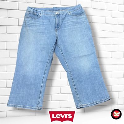 **HOY** Pantalón capri LEVI’S color Azul vaquero Talla 3XL