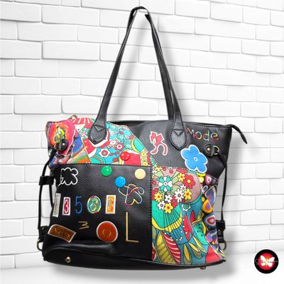 **HOY** Bolso de hombro con estampado  color Varios Talla GRANDE