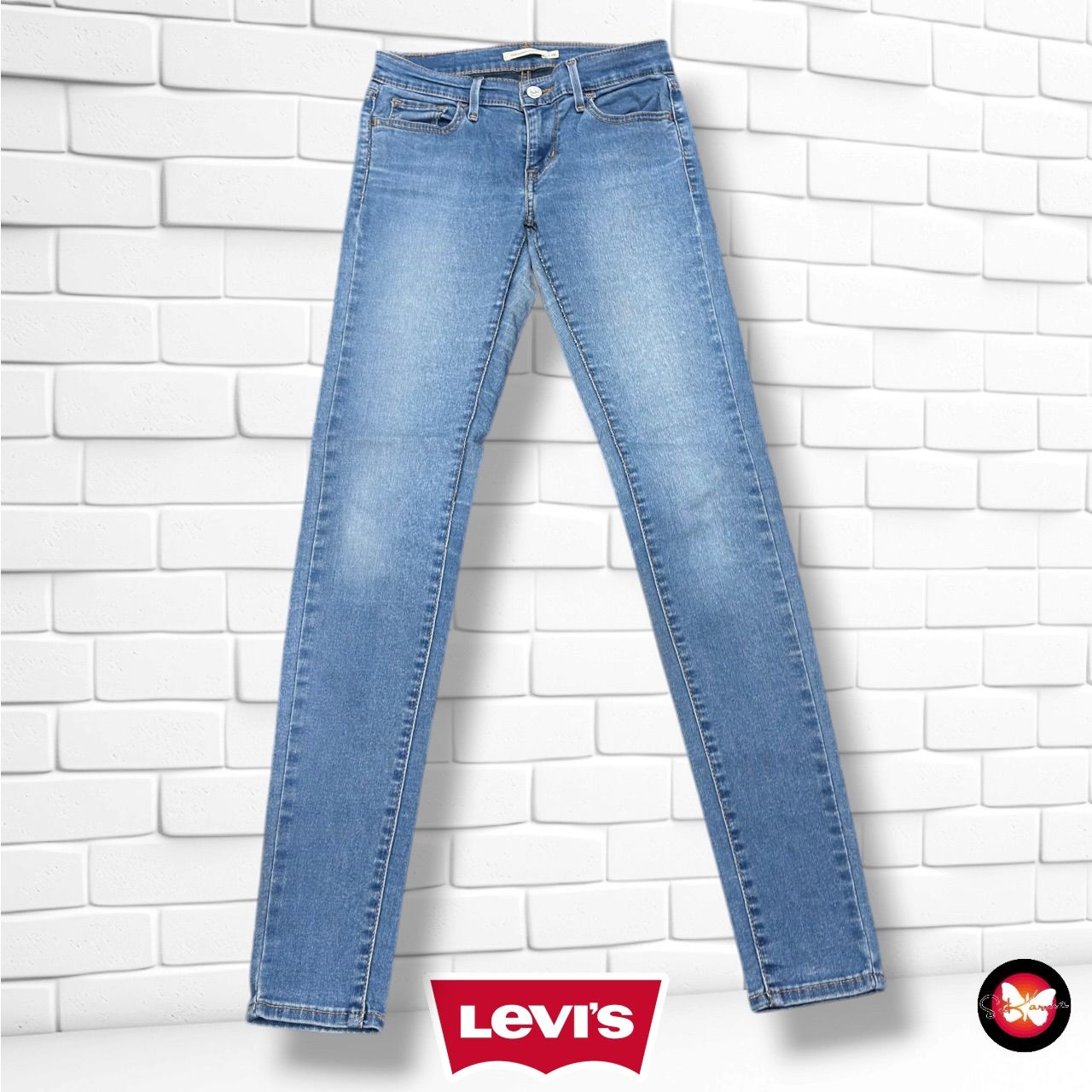 **HOY** Pantalón 710 SUPER SKINNY LEVI’S color Azul vaquero Talla S (W26)