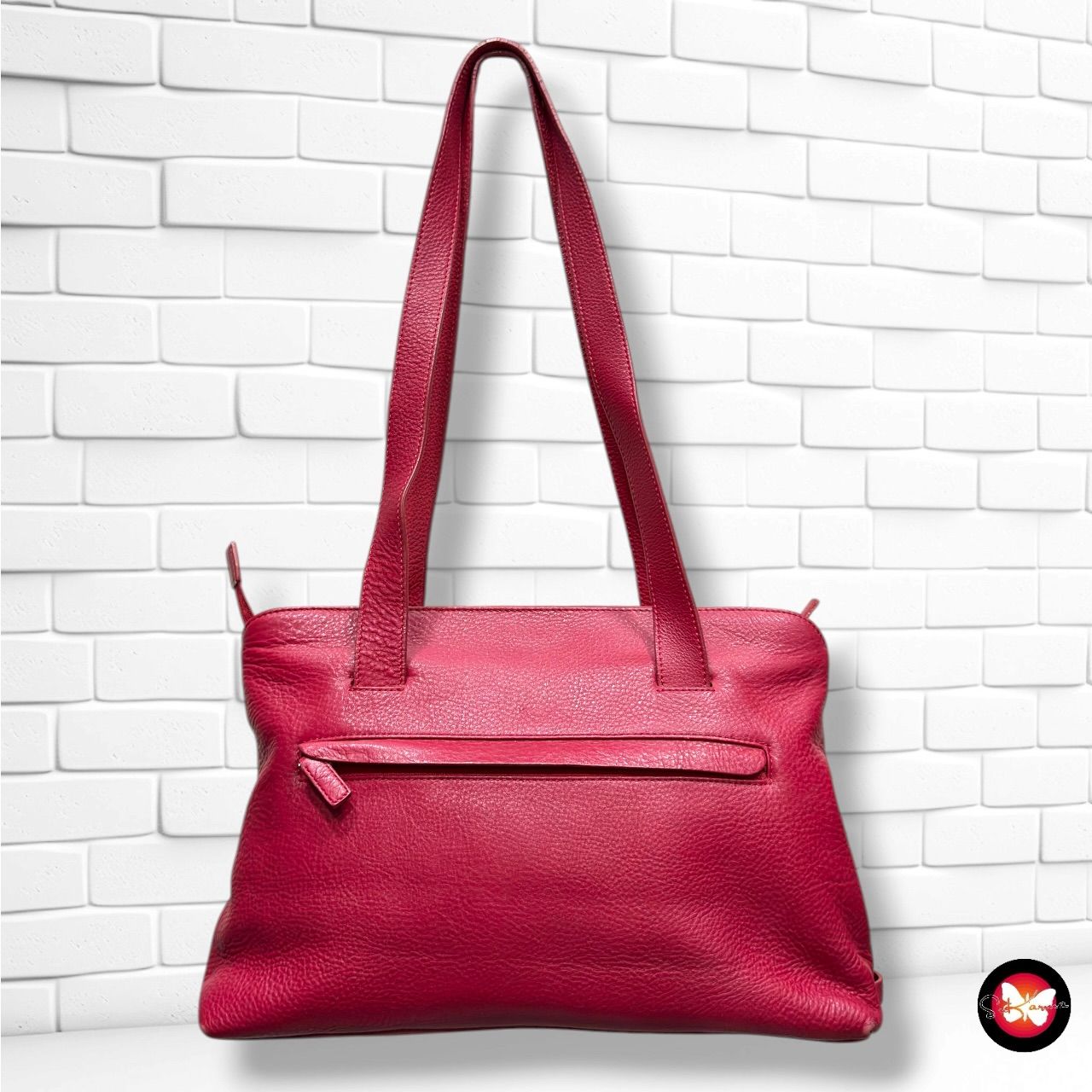 **HOY** Bolso de hombro de piel LEONHARD HEYDEN color Rojo Talla GRANDE
