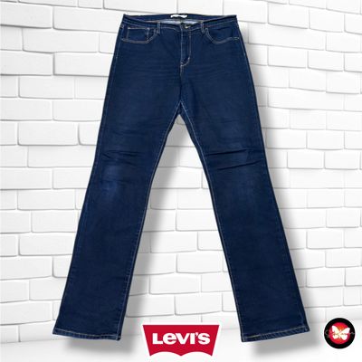 **HOY** Pantalón 724 HIGH RISE STRAIGHT LEVI’S color Azul vaquero oscuro Talla L (W32) (grande)