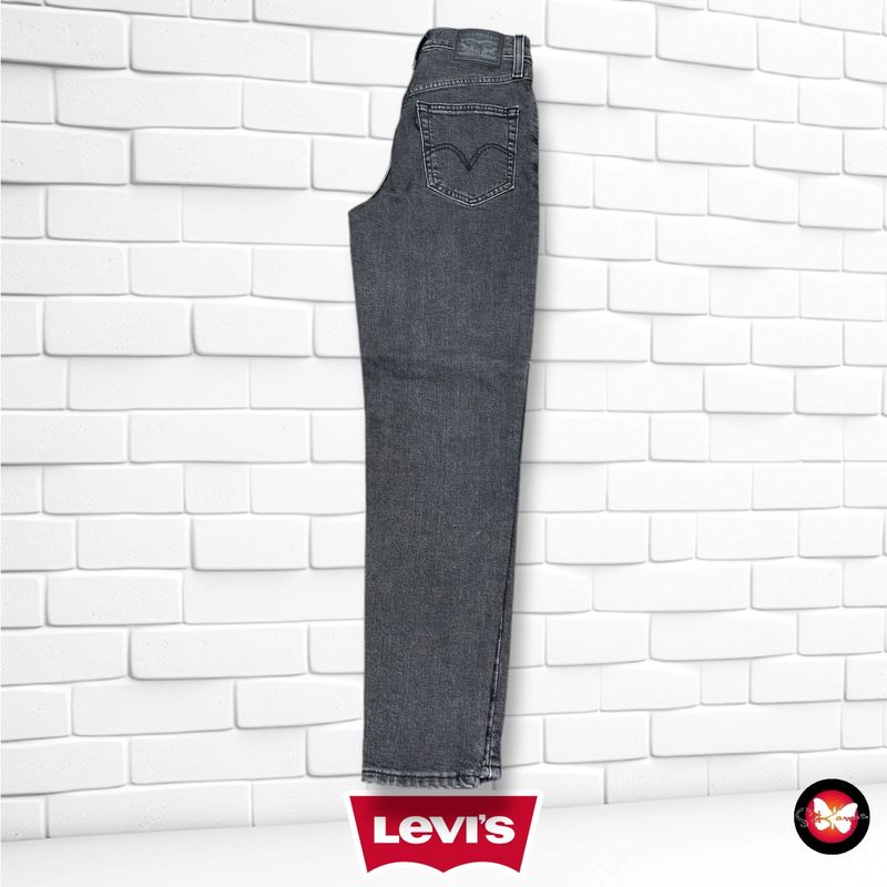 **HOY** Pantalón HIGH WISTED TAPER LEVI’S color Gris vaquero Talla XXS (W23)