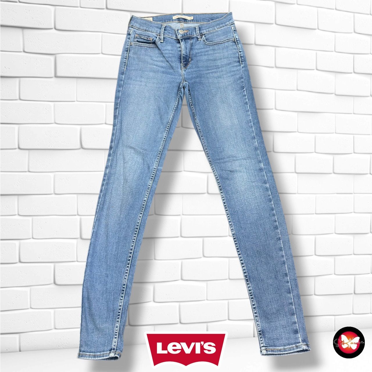 **HOY** Pantalón 710 SUPER SKINNY LEVI’S color Azul vaquero Talla S/M (W27)