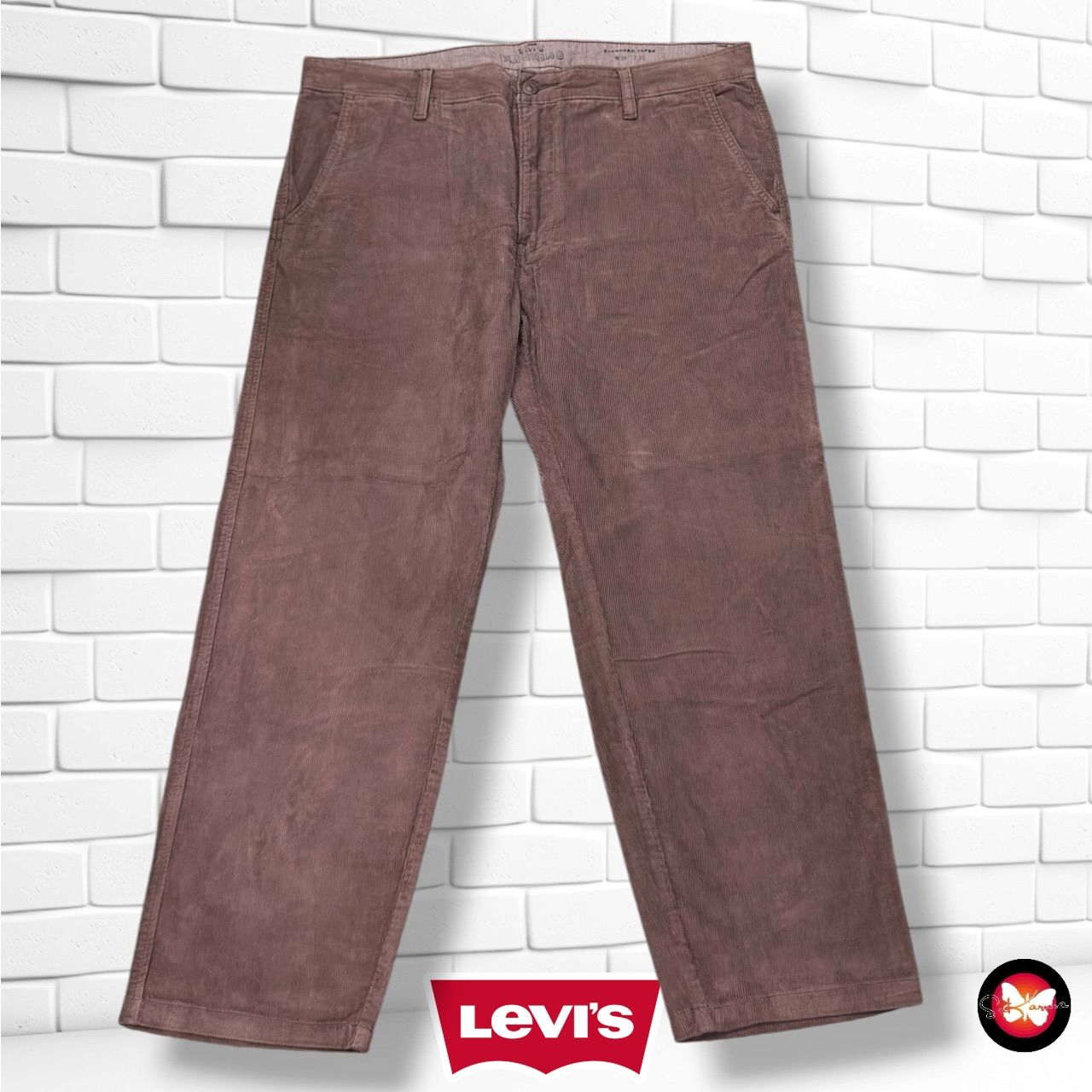 **HOY** Pantalón de pana XX CHINO LEVI’S color Marrón Talla Hombre W36 L30