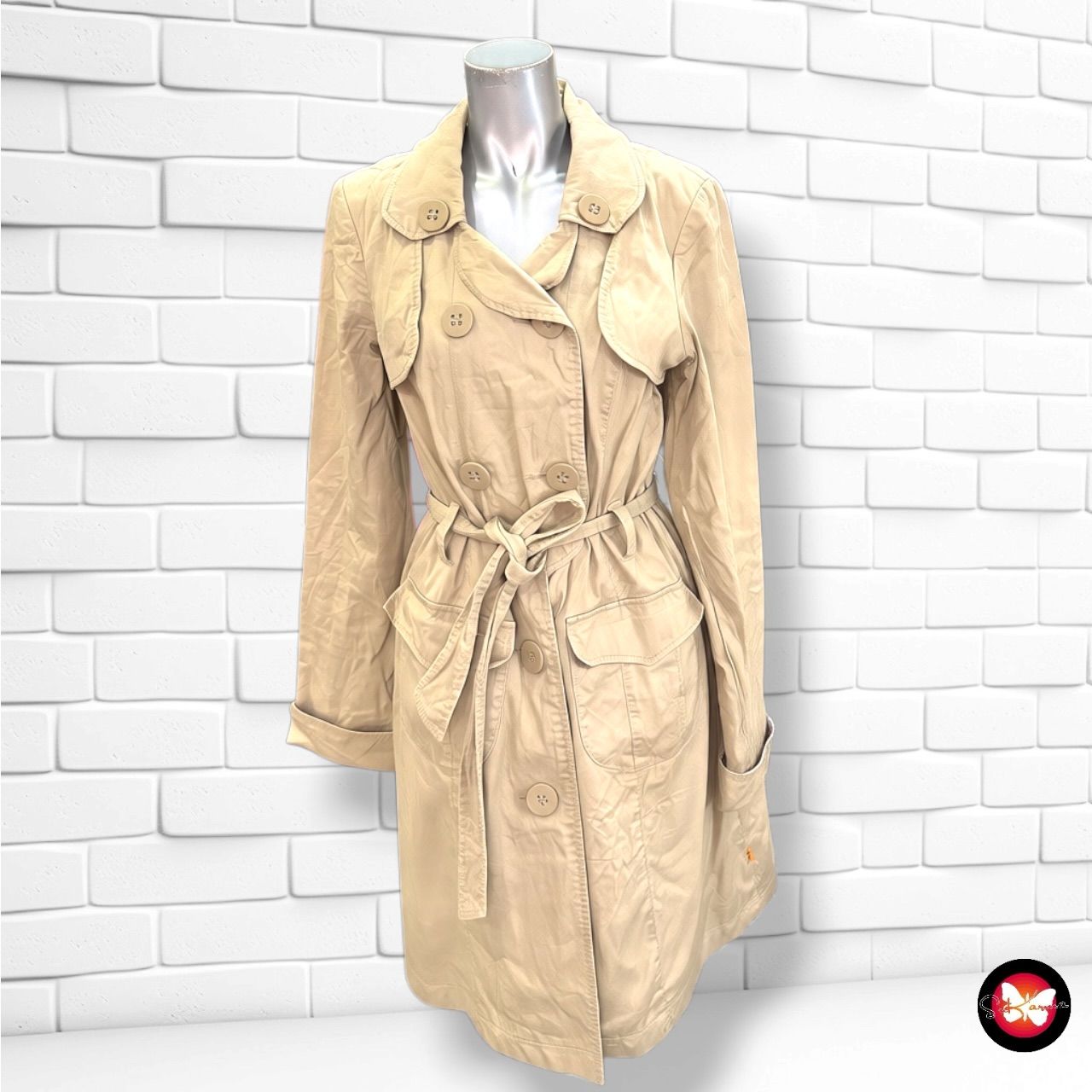 **HOY** Gabardina OBJECT. color Beige Talla M